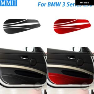 BMW 3シリーズ E90 M3 2005-2012 カーボンフロントドア パネル カバー 装飾 車室内 装飾 アクセサリー ステッカー