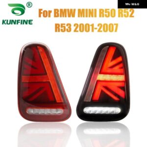 BMW 2X テールライト 現 MINI R50 R52 R53 2001-2007 LED ダイナミックウィンカー プラグアンドプレイテールランプ テールライト