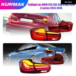 BMW 2X テールライト を見る F35 F30 318I 318LI 320I 3シリーズ 2013-18 LED ダイナミックウィンカー プラグアンドプレイランプテール