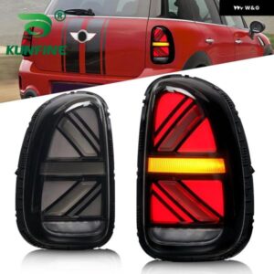 BMW 2X テールライト 現 MINI R60 2010-2016 LED ダイナミックウィンカー プラグアンドプレイテールランプリバースフォグ テールライト