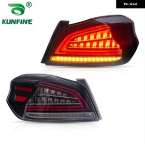 スバル 2X テールライト WRX 2013-UP LED ダイナミックウィンカー プラグアンドプレイテールランプリバースフォグ テールライト