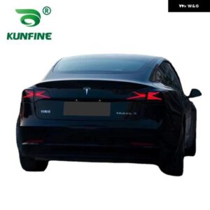 テスラ 2X テールライト 現 モデル3 モデルY 2017-20 LED ダイナミックウィンカー プラグアンドプレイテール ランプリバース テー