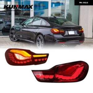 BMW テールライトペア M4 2013-2021 4シリーズ LED ダイナミックウィンカー プラグアンドプレイテール ランプリバース テールライト