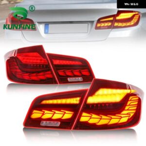 BMW 2X テールライト 5シリーズ F10 F18 2010-2018 LED ダイナミックウィンカー プラグアンドプレイテール ランプリバース テールライト