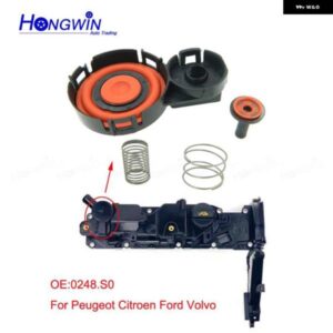 ボルボ PCV バルブカバー リペアキットバルブキャップ膜プジョーシトロエン PSA フォード 1.6HDI 8V 0248.S0 9688939180 1685815