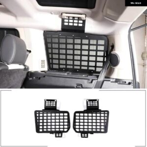 ランドローバー ディスカバリー 3 ディスカバリー 4 LR3 LR4 2004-2016 黒リアブーツ トランク窓貨物ラック収納カー