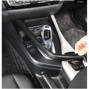 BMW 1 2シリーズ F20 F21 F22 F23 2012-2019 ABS 中央制御ギアシフト L 字型ストリップトリム 装飾 カー