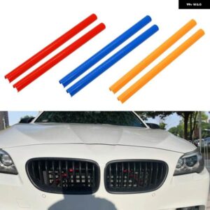 BMW フロントグリル トリムストリップ 5シリーズ F10 F11 F02 X1 F48 X2 F39 F13 F12 F18 F07 F06 F04 F03 車グリル カバー フレーム ステッカー