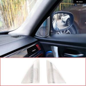 BMW 3シリーズ E90 E92 05-12 ステンレスの スピーカー ネットカバー スピーカー ネット 装飾 カバー カー