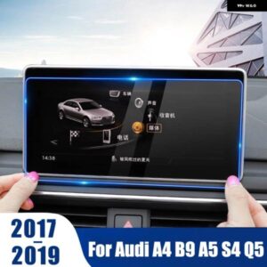 アウディ A4 B9 A5 S4 S5 Q5 2017 2018 2019 GPS ナビゲーション強化ガラススクリーンプロテクター フィルム