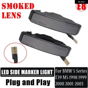 BMW フラッシャーダイナミック ウインカー インジケータ LED ウィンカー ライトサイドマーカーシーケンシャルランプ 5シリーズ E39 1995-2003 M5