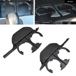 BMW 51168190205 51168190206 フロント右/左カーセンターコンソール デュアルドリンクホルダー ウォーターカップ E39 525 528 530 540 M5 1996-2003
