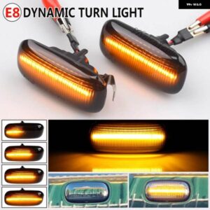 アウディ ダイナミック ウィンカー ライト LED サイドマーカーフェンダーシーケンシャル インジケータ ランプ A3 S3 8P A4 S4 RS4 B6 B7 B8 A6 S6 RS6 C5 C7