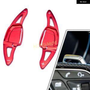 アウディ RS4 RS5 RS6 RS7 2020-2023 / RS3 2022-2023 RS E-TRON GT アルミ ステアリング ホイールギアシフトパドル シフター延長レッド