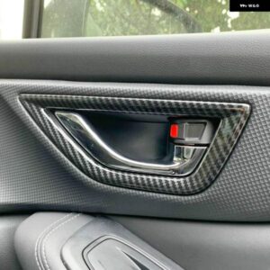 スバル カーボン インテリア ドアハンドル 周囲トリム フォレスター SK 2019-24