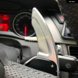 アウディ インテリア ステアリング ホイールパドル シフター延長ギアシフトトリム A3 A4 B8 A5 A6 C7 A7 A8 Q3 Q5 TT