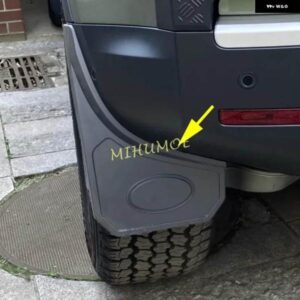 ランドローバー マッドフラップ スプラッシュガード ダートボードフェンダー ディフェンダー 90 110 2020-24