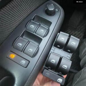 アウディ 8E0959851 A4 B6 B7 運転席側電動マスターウィンドウ コントロールスイッチ 8E0959851B 8E0959851D 8E0 959 851 B/D 5PR