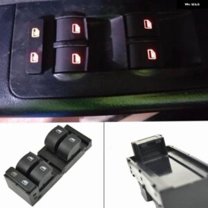 アウディ パワーウィンドウ スイッチ パネルボタン コンソール カー A3 A6 C5 RS6 S6 オールロード 1998-2004 4B0959851B 4B0959851