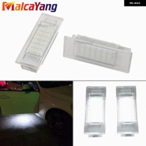BMW 2個 F20 F21 F30 F31 F34 F32 F10 F11 F07 F01 X5 X1 X4 I3 LED ドアカーテシー足元ライトキャリアトランクグローブボックス ランプ