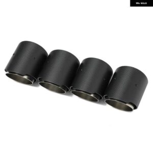 BMW 4個 カーボン排気のヒント F87 M2 F80 M3 F82 F83 M4 マフラー ID 70MM インレットマフラー ノズル排気 システム