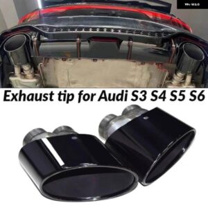アウディ 排気先端 RS3 RS4 RS4 RS5 RS6 ダブルインナーマフラー 先端 S3 S4 S5 S6 排気 システム マフラー ノズル