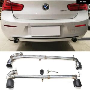 BMW 1セット ダブルアウト排気先端 F20 1シリーズ 118I 2013-2016 M スポーツマフラー 先端ステンレスマフラー 排気