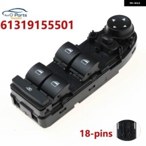 BMW 61319155501 ドアミラー ウィンドウ コントロールスイッチ ボタン 07-14 X5 X6 E87 E90 E91 E70 E71 18P 61316948623 61319132127