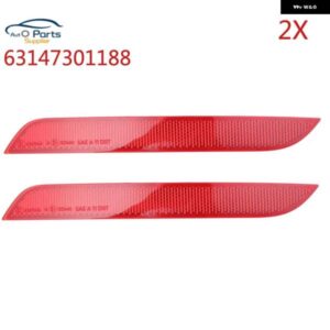 BMW ペア左 + 右 LED リアバンパー リフレクター テール ブレーキ ストップライト F30 F31 F34 F35 F32 F36 316I 63147301187 63147301188