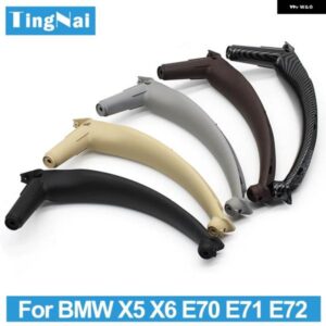 BMW LHD RHD 車フロントリア インテリア ドア内側 ABS プルハンドルカバー トリム X5 X6 E70 E71 E72 2007-2014