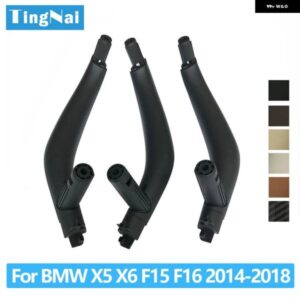 BMW 3個 セット LHD RHD インテリア ドアプル ハンドルトリムカバー X5 X6 F15 F16 2014-2018