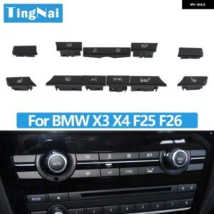 BMW ダッシュボード 空調 AC ボタン VENLITATION キーキャップ リペア キット交換 X3 F25 2014-2017 X4 F26 2013-2018