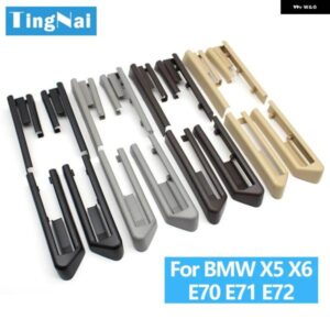 BMW E70 E71 E72 LHD RHD インテリア 車フロントシート スライド トラック レール トリムカバー 交換 X5 X6 2007-2014