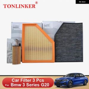 BMW キャビンエアフィルター オイルフィルター 3シリーズ G20 318D 320D 318I 320I 330I/D M340I 2019-22 カー
