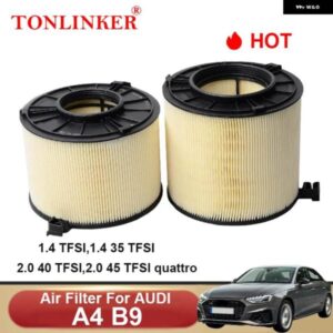 アウディ エアフィルター A4 B9 1.4TFSI 2.0 35TFSI 40TFSI 45TFSI クワトロ 2015-2022 8W0133843C 8W0133843E カー