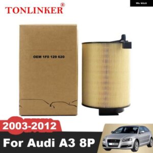 アウディ エアフィルター 1F0129620 A3 8P 2003-2012 1.2TFSI 1.4TFSI 1.6MT 2.0FSI スポーツバック 8P1 8PA 3C012962 カー