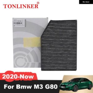 BMW キャビンフィルター 64119382885 M3 セダン G80 2020 2021 2022-3.0AT XDRIVE S58B30 モデル 64119382886 カー