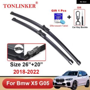 BMW ワイパーブレード X5 G05 2018-22 カー フロントガラス ワイパーブレードブラシカッター