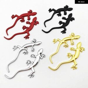 アウディ カースタイリング 車体トランクヤモリ 装飾 金属合金 ステッカー 車 汎用 創造的人格 トヨタ