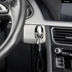 アウディ キー穴 装飾 ステッカー A4 B8 2008-2015 A5 8T S5 点火鍵穴トリムカバー インテリア カースタイリング