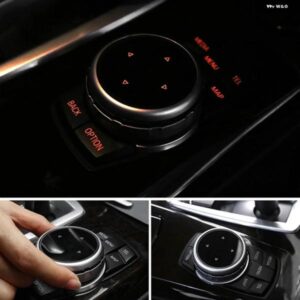 BMW マルチメディア ボタン カバー IDRIVE ステッカー E60 E61 E90 E91 E92 E93 F34 Z4 E89 F31 F30 F10 X5 E70 F15 F25 F01 F02 F11 M