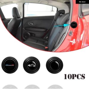 BMW 10X 車閉鎖ドア防止 ステッカー アンチノイズ ガスケット シリーズ 1 F20 F21 E82 E88 E81 E87 F40 F44 F45 F46 F22 F23