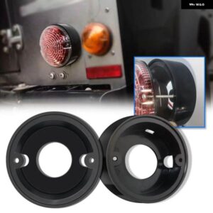 ランドローバー 2個 95MM ライト台座ブラックフロントリア ライトベース ディフェンダー用