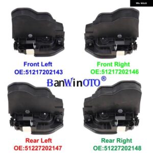 BMW ドアロックアクチュエータラッチモーター E60 E65 E70 E90 E92 X3 X5 X6 Z4 51217202143 51217202146 51227202147 51227202148