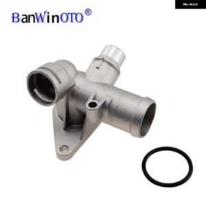 アウディ アルミ エンジン 冷却 ラジエーター 冷却液ホース コネクタフランジ 水 アウトレット パイプ A4 B6 B7 1.8T シート EXEO 06B121132E