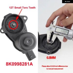 アウディ 12 トルクストゥースリアキャリパーパーキングハンド ブレーキ サーボモーター ハンド ブレーキ アクチュエーター A4 A5 RS5 Q5 A6 A7 8K0998281