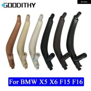 BMW 車黒ベージュ助手席ドアインナーハンドルパネルカバー トリム交換 X5 X6 F15 F16 2014-2018 51417292243