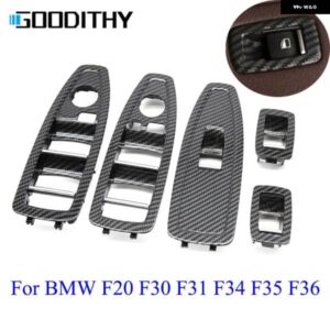 BMW カーボンドアウィンドウ リフトボタン パネルパワーウィンドウ カバー トリム交換 1 3 4シリーズ F20 F30 F31 F34 F35 F36