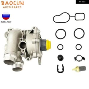 アウディ アルミ サーモスタット エンジン ウォーターポンプ リペア 06H121026DD 06H121026CD A3 A4 Q5 TT VW CC ティグアン ジェッタ ゴルフ GTI