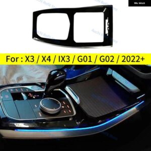 BMW 11色 センターコンソール サドルライト X3 X4 IX3 G01 G02 2018-2023 車 LED 装飾 ランプ周囲光 リペア 部品